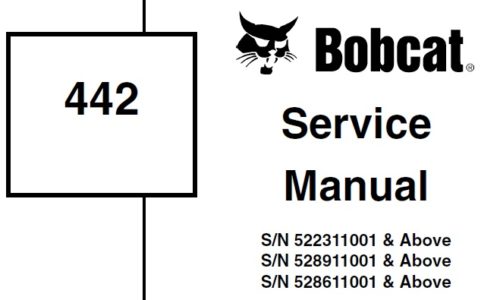 Bobcat 442 Compact Excavator