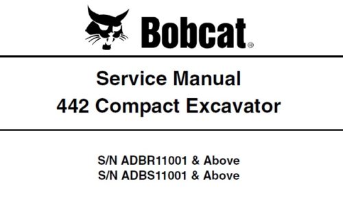 Bobcat 442 Compact Excavator