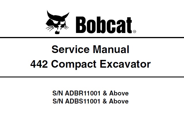 Bobcat 442 Compact Excavator