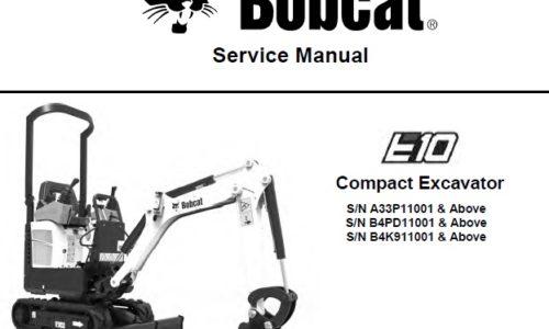 Bobcat E10 Compact Excavator