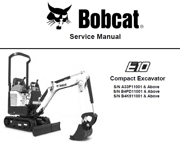 Bobcat E10 Compact Excavator