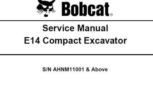 Bobcat E14 Compact Excavator