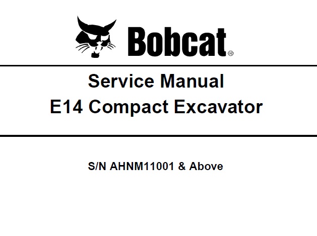 Bobcat E14 Compact Excavator