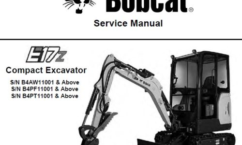 Bobcat E17z Compact Excavator