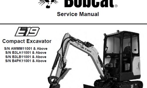 Bobcat E19 Compact Excavator