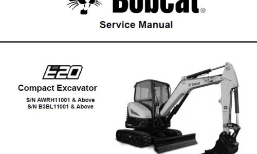 Bobcat E20 Compact Excavator