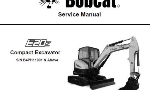 Bobcat E20z Compact Excavator