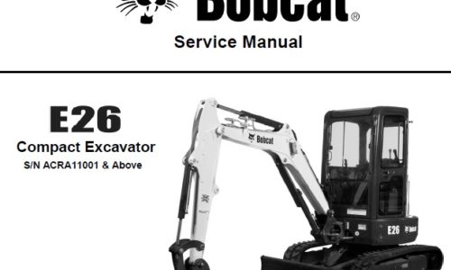 Bobcat E26 Compact Excavator