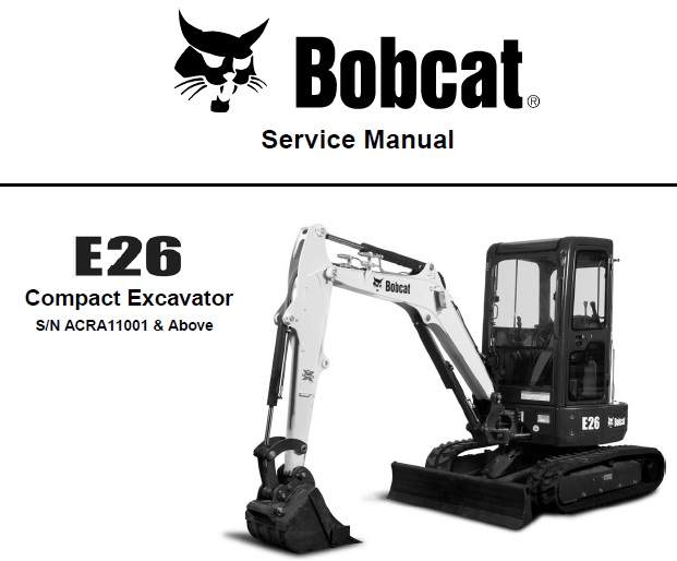 Bobcat E26 Compact Excavator