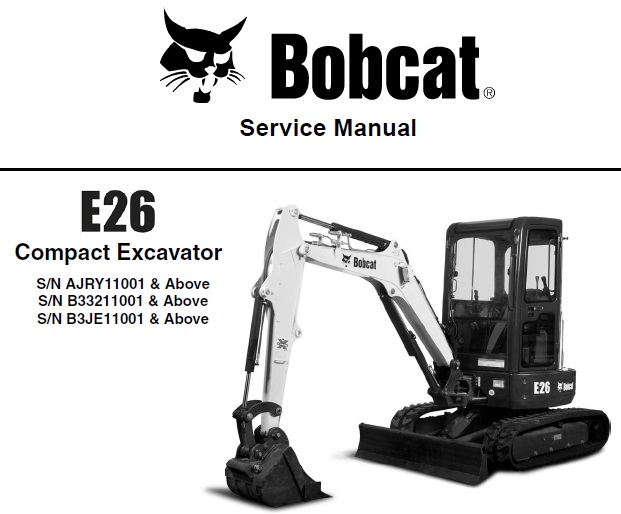 Bobcat E26 Compact Excavator