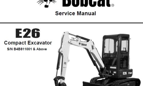 Bobcat E26 Compact Excavator