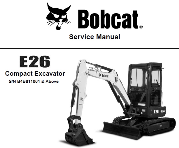 Bobcat E26 Compact Excavator