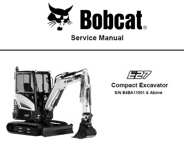 Bobcat E27 Compact Excavator