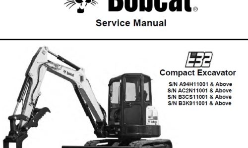 Bobcat E32 Compact Excavator