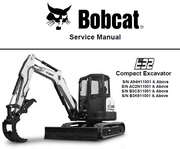 Bobcat E32 Compact Excavator