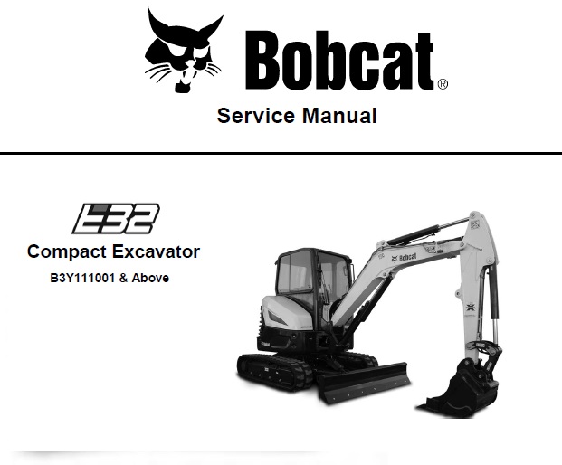 Bobcat E32 Compact Excavator