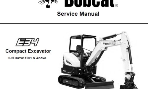 Bobcat E34 Compact Excavator