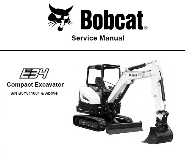 Bobcat E34 Compact Excavator