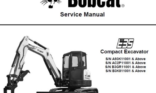 Bobcat E35 Compact Excavator