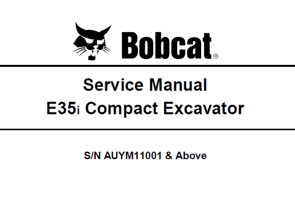 Bobcat E35i Compact Excavator