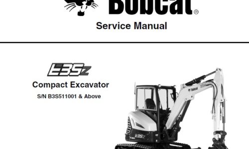 Bobcat E35z Compact Excavator