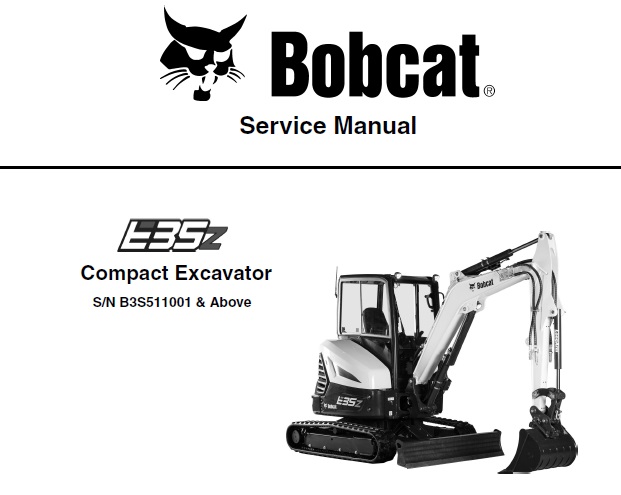 Bobcat E35z Compact Excavator