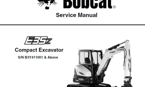 Bobcat E35z Compact Excavator