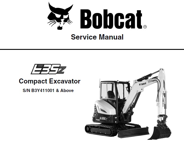 Bobcat E35z Compact Excavator