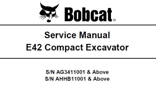 Bobcat E42 Compact Excavator