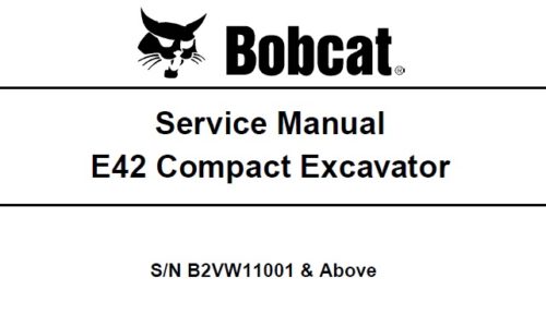 Bobcat E42 Compact Excavator