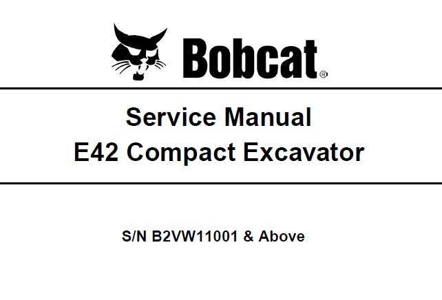 Bobcat E42 Compact Excavator