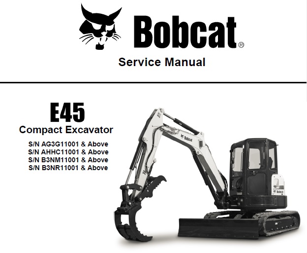 Bobcat E45 Compact Excavator