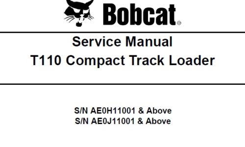 Bobcat T110 Compact Track Loader