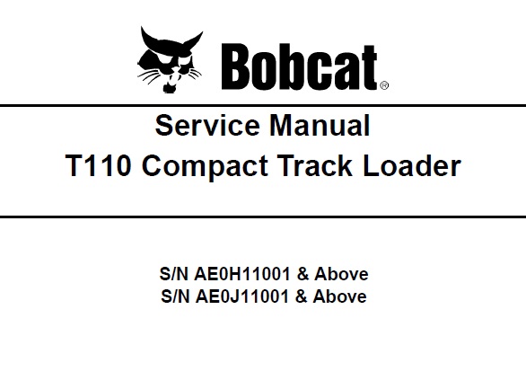 Bobcat T110 Compact Track Loader