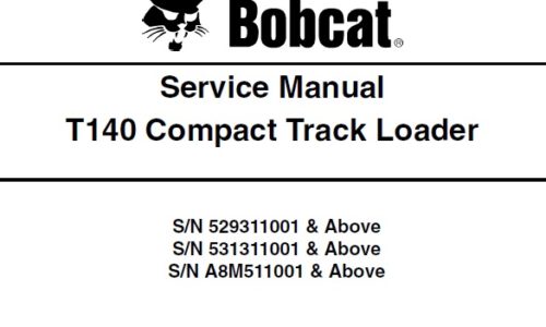 Bobcat T140 Compact Track Loader