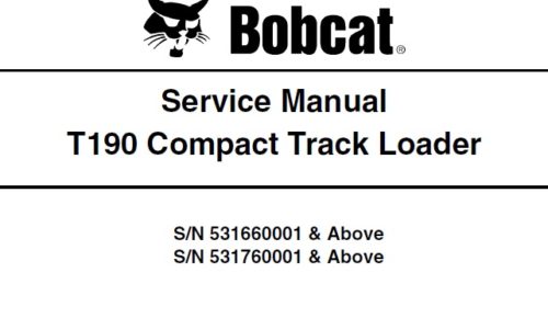 Bobcat T190 Compact Track Loader