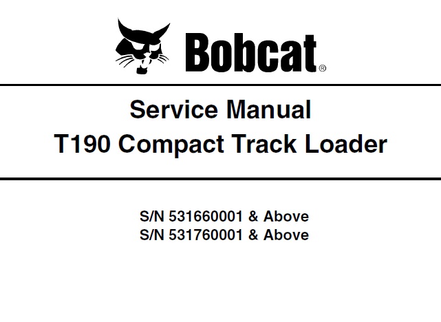 Bobcat T190 Compact Track Loader