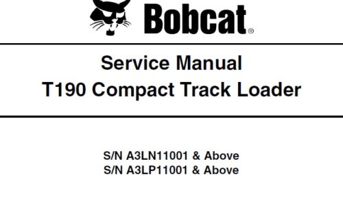 Bobcat T190 Compact Track Loader