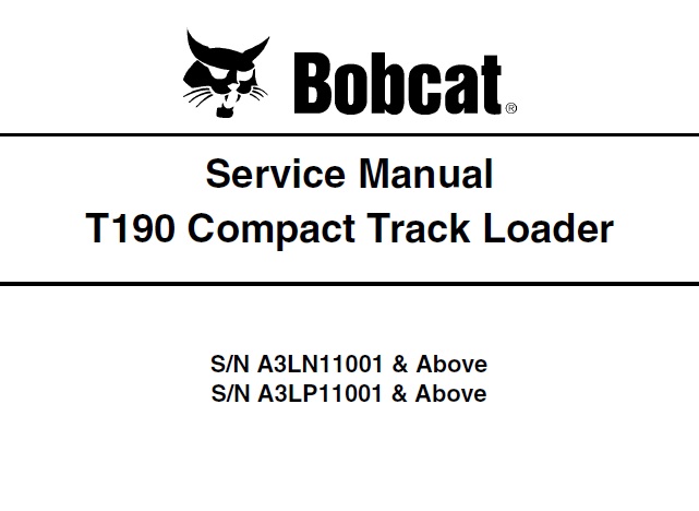 Bobcat T190 Compact Track Loader