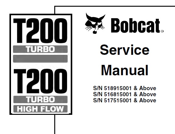 Bobcat T200 Turbo, T200 Turbo High Flow Compact Track Loader