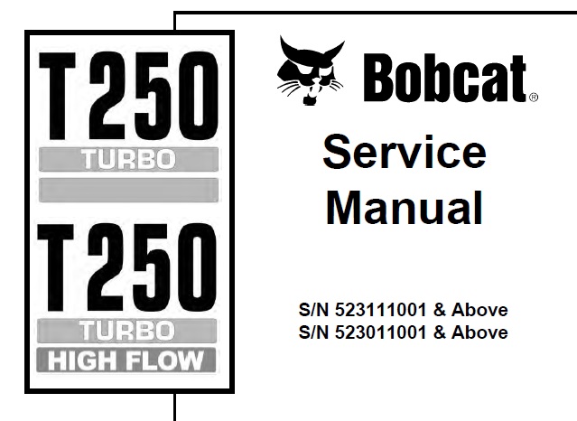 Bobcat T250 Turbo, T250 Turbo High Flow Compact Track Loader