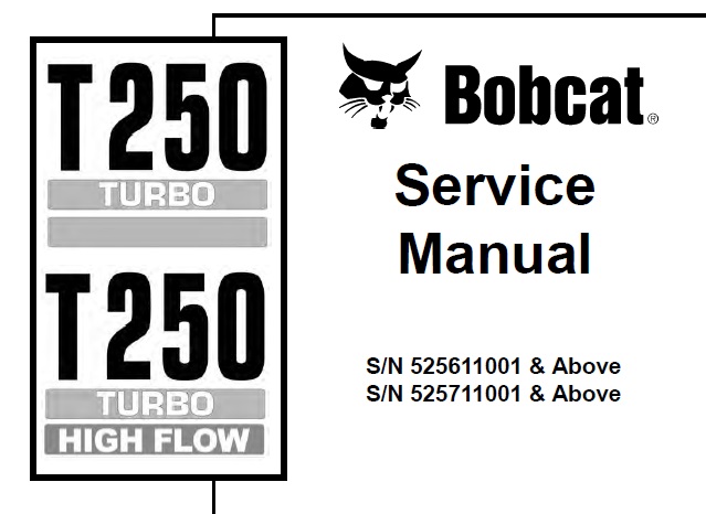 Bobcat T250 Turbo, T250 Turbo High Flow Compact Track Loader