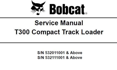 Bobcat T300 Compact Track Loader