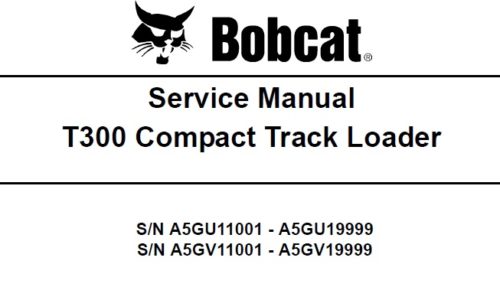 Bobcat T300 Compact Track Loader