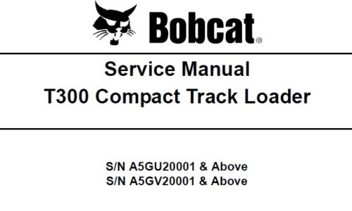 Bobcat T300 Compact Track Loader