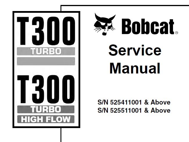 Bobcat T300 Turbo, T300 Turbo High Flow Compact Track Loader