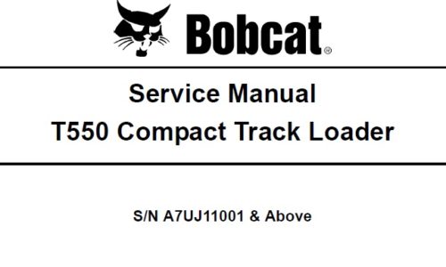 Bobcat T550 Compact Track Loader