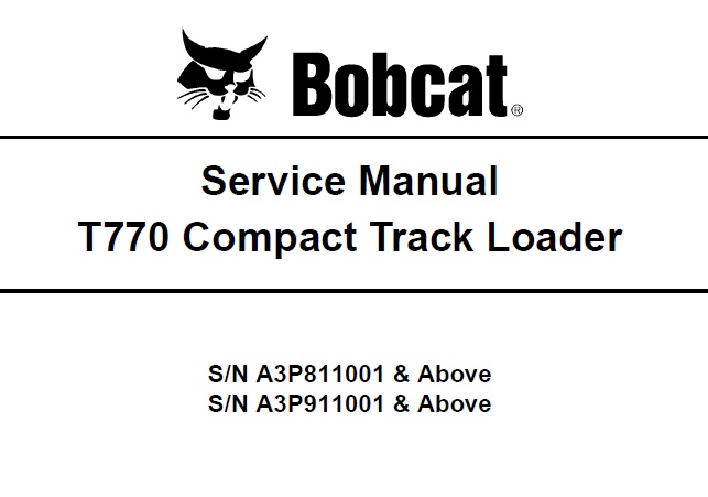 Bobcat T770 Compact Track Loader