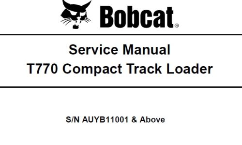 Bobcat T770 Compact Track Loader