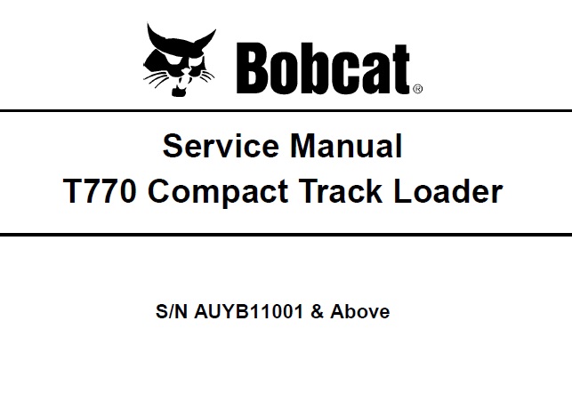 Bobcat T770 Compact Track Loader